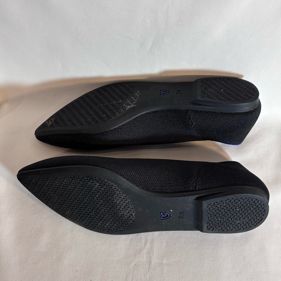 ROTHY’S SZ 7.5 Pointy Toe Removable Sole Slip On Ballet Flats - Picture 13 of 13